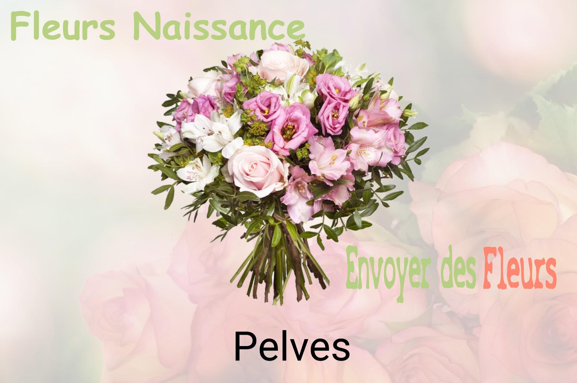 Bouquet de fleurs de naissance livré à Pelves